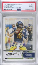 2016 Classics Significant Signatures Silver /10 Jared Goff PSA 9 Rookie Auto RC