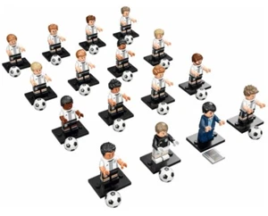 LEGO 71014 Completed Set of 16 Germany Would Cup Team Soccer Minifigures New - Picture 1 of 1