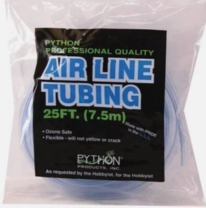 Python Air Line Supply Tubing - Aquarium 3/16" Inner Diameter 25' - Picture 1 of 1