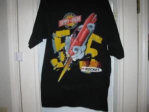 Sammy Hagar tee shirt XL Red Rocker Rocket 2 sided original 90's Rare - Picture 1 of 14