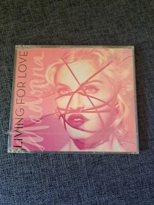Madonna Living for Love CD Single Sealed Mint Cond 2015 Rebel Heart  - Image 1 of 3