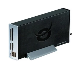 5x Geh K Ext. 3,5" CONCEPTRONIC CHD3SU, SATA=>USB2.0 ALU - Afbeelding 1 van 1