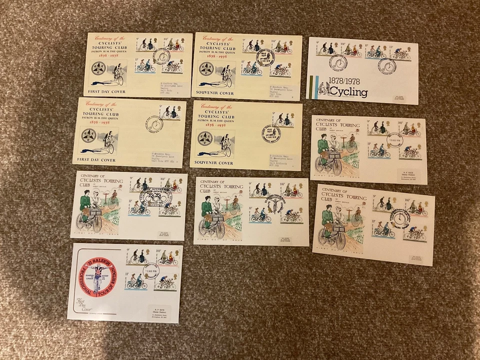 Cycling Stamp collection - Image 1 of 1