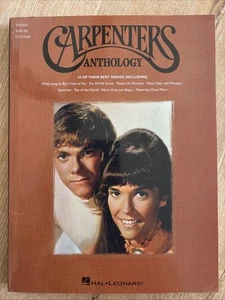 CARPENTERS ANTHOLOGY 2001 Songbook Hal Leonard 43 Songs PB - Bild 1 von 12