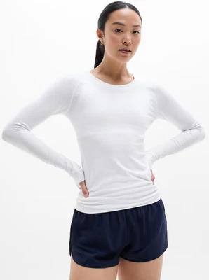ATHLETA #530524 Momentum Seamless Tee SALE ON-FREE SHIPPING - Image 1 of 4
