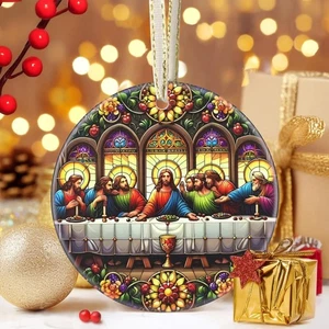 Nativity Christian Gift - Last Supper Ornament for Christmas Tree  - Picture 1 of 5