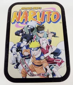 Naruto Playing Cards in Tin 2005 Rix Products Full Deck 54 Karten Shonen Jump Viz - Bild 1 von 6