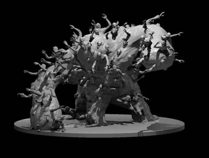 Zombie Clot for D&D Dungeons and Dragons Pathfinder DND Mini - Picture 1 of 1
