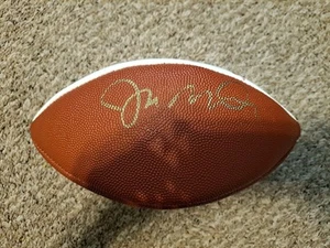 💥Joe Montana Autographed Hutch Football San Francisco 49ers Made In USA💥 - Picture 1 of 4