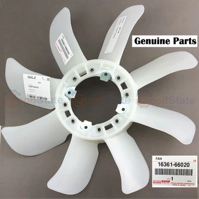 Genuine Toyota LandCruiser FZJ76 FZJ75 FZJ74 1FZ 4.5 Petrol Cooling Fan Blade - Image 1 of 2