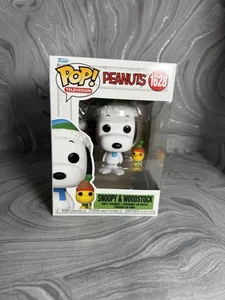 ¡NUEVO FUNKO POP! Charlie Brown Navidad - Snoopy & Woodstock #1628 ~ ¡ENVÍO GRATUITO! - Imagen 1 de 5