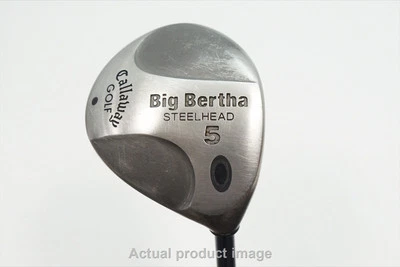 Gemas de madera de calle Callaway Big Bertha Steelhead 17,5° 5 para damas 99 0960986 buenas Foto 1 de 4