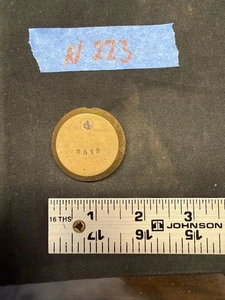 (N223) RELOJ LATÓN PÉNDULO BOB 79g. - FRANCÉS - Imagen 1 de 7