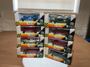 Polistil Vintage Racing Cars Fx8 1:40 scale bundle - Picture 1 of 4