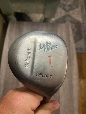 LADIES GOLFSMITH Driver Grafalloy Lady Classic Graphite Blue Shaft. - Image 1 of 4