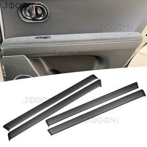 Matte Carbon Door Armrest Side Strip Trims For Hyundai Ioniq 5 NE 5 N 2022+ - Picture 1 of 13