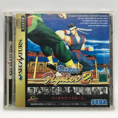 Virtua Fighter 2 (Sega Saturn,1995) from japan good Used - Image 1 of 4