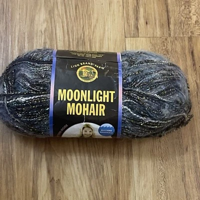 Lion Brand Moonlight Mohair Yarn Glacier Bay #205 1 Skien - Image 1 of 2