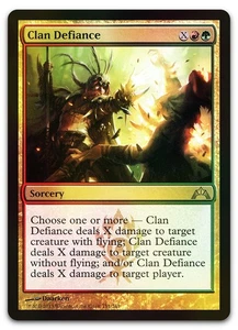 Clan Defiance #151 (Foil) (LP) Gatecrash GTC Magic MTG - Picture 1 of 1