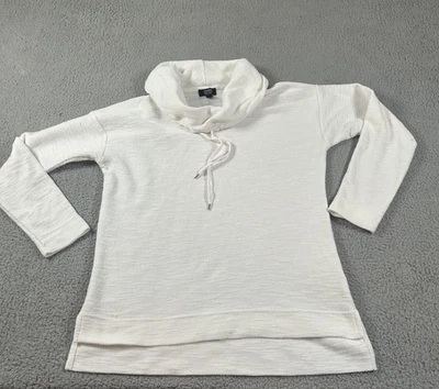 Jones New York подпись свитер женщин средний белый капот шеи пуловер вязаный - Изображение 1 из 4