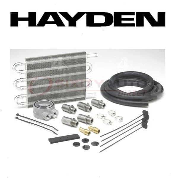 Hayden Engine Oil Cooler for 1960-1962 Jeep F4-134 - Belts Cooling Radiators fp Foto 1 de 4