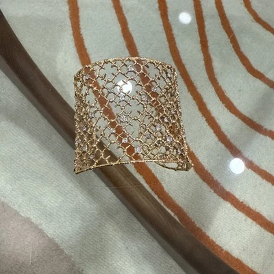 Brazalete Alexis Bittar Muse D'ore Cristal Espuela Encaje $365 Pequeño Foto 1 de 4