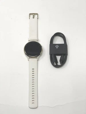 Garmin Venu 3s мягкий золотой стальной безель чехол с слоновой костью и силиконовый GPS отличном - Изображение 1 из 4