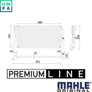 RADIATOR ENGINE COOLING CR 2318 000P FOR MINI B38A15A/A15F B36A15A 1.5L 3cyl - Picture 1 of 16