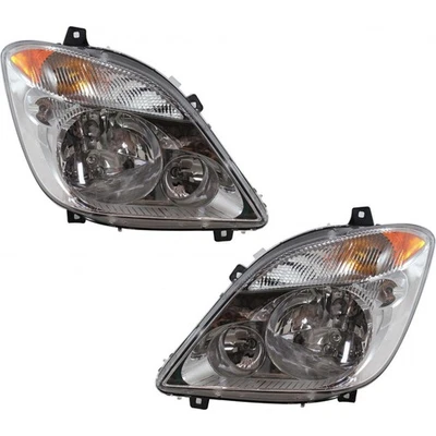 For Dodge Sprinter 2500 Headlight 2007-2009 Pair Passenger & Driver w/Bulbs DOT Foto 1 de 4