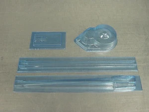 LWB OPTIMA MID CUSTOM SE BELT AND GEAR COVER KYOSHO V2 now with trim lines - Picture 1 of 1