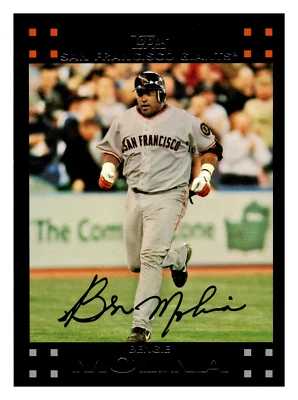 2007 Topps Bengie Molina  San Francisco Giants #342 Centered Mint - Image 1 of 2