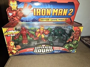 Iron Man 2 Superhero Squad - Armor Wars Part II Action Figure 3-Pack - Picture 1 of 7