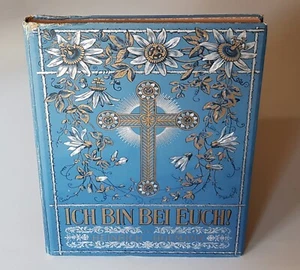 Heinrich Hofmann Ich bin bei Euch 15 Drucke Jesus Heiland Vollgoldschnitt um1900 - Bild 1 von 13