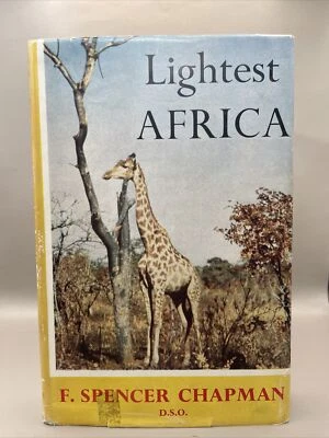 Lightest Africa By Chapman Illustrated Safari Jungles First Edition 1955 HC B2,6 Foto 1 de 4