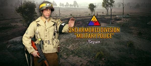 DID 1/6 Scale 12" WWII US 2nd Armored Division Military Police MP Bryan A80116 - Picture 1 of 5