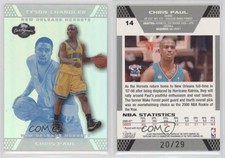 2007-08 Topps Co-Signers Silver Blue Foil /29 Chris Paul Tyson Chandler #14.1