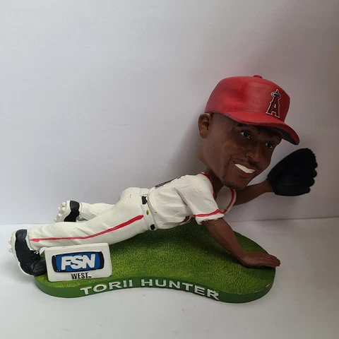 Torii Hunter Bobblehead Diving Catch Los Angeles Anaheim Angels Cover