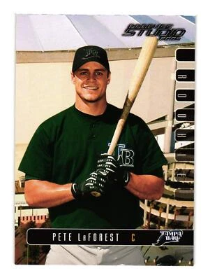 2003 Donruss Studio #82 Pete LaForest Tampa Bay Devil Rays - Image 1 of 2