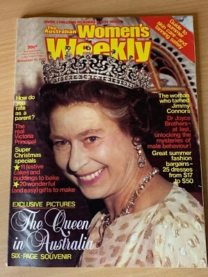 The Australian Women's Weekly Magazine November 10 1982 Queen Elizabeth II - Image 1 of 2
