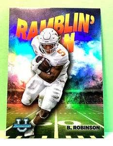Bijan Robinson 2022 bowman chrome U ramblin man refractor rookie card - Picture 1 of 1