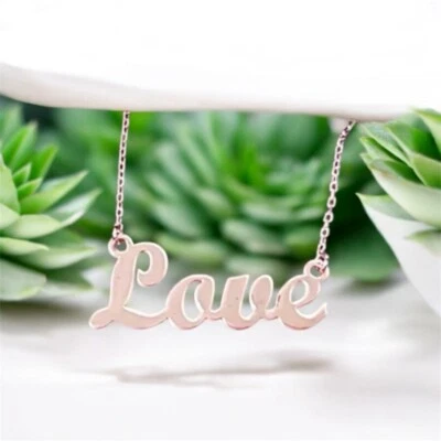 collar amor, colgante plata de ley, plata 925, regalo cumpleaños Foto 1 de 4