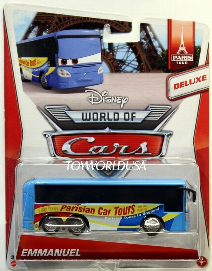 Disney Pixar Cars Deluxe Paris Tour 2014 Emmanuel #3 de 7 BDW65 Foto 1 de 1