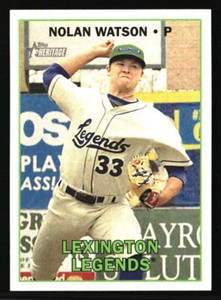 Nolan Watson 2016 Topps Heritage Minor League #114  Baseball Card