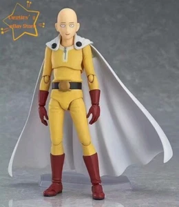 Anime Action Figure Figma 310 One Punch Man Saitama PVC with Box Anime Figure - Picture 1 of 6