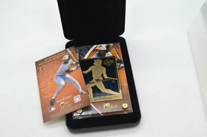 HTF EDDIE MURRAY 2003 Hall of Fame Orioles Gold Card with Case, Limited #, COA - Bild 1 von 4