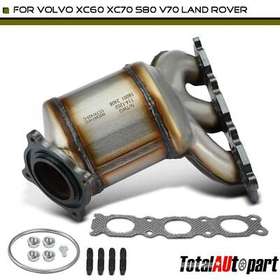 Catalytic Converter for Land Rover LR2 2008-2012 Volvo S80 V70 XC60 Right Side - Image 1 of 4