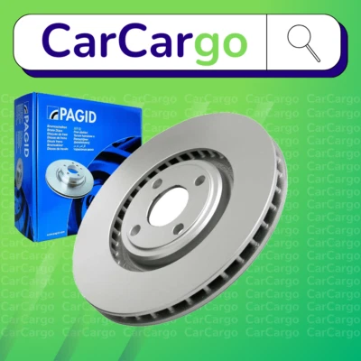 Pagid Vented Front Brake Discs Pair For Lotus Elise 1.8 1995-2022 283 mm - Image 1 of 4