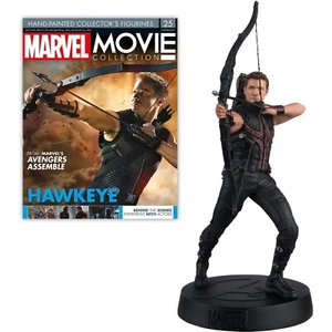 Eaglemoss Marvel Movie Collection #25 Hawkeye, The Avengers W/Magazine - Picture 1 of 1