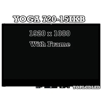 Lenovo Yoga 720-15IKB Bildschirm LCD Berühren Baugruppe Rahmen 15,6" 1920 x1080 - Bild 1 von 4