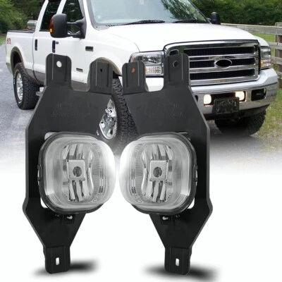 for 01-04 Ford F-250 350 450 550 Super Duty Excursion Fog Lights Driving Lamp LR - Image 1 of 4
